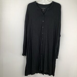 Woman‎ Within Button Down Shirt Dress womenes size  1X 22/24